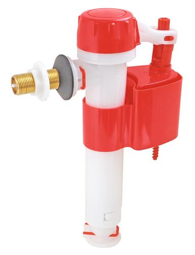 Robinet flotteur réversible pour alimentation WC - Raccord laiton M 3/8